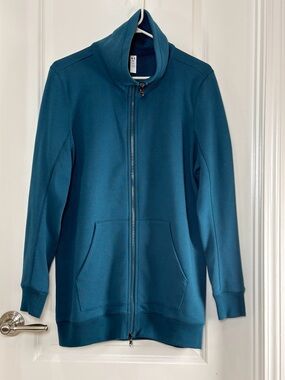 Under Armour Women’s Teal Full-Zip Mock Collar Loose Jacket NWOT